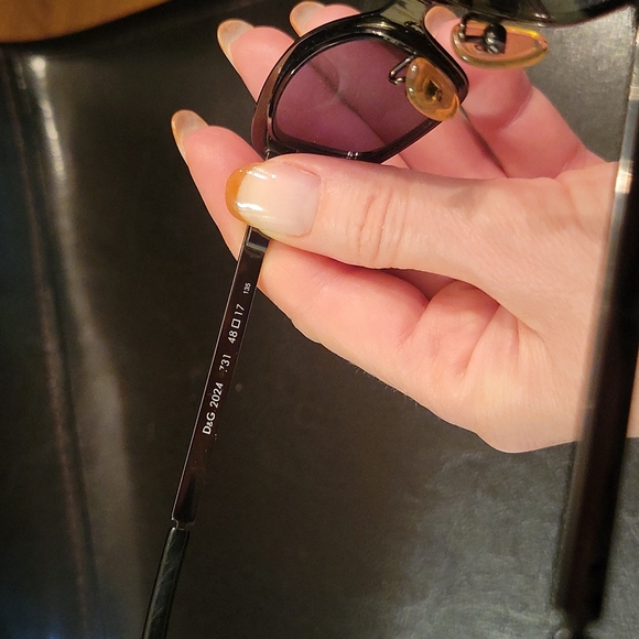 D&G Dolce & Gabbana authentic rectangle vintage sunglasses - Picture 4 of 7